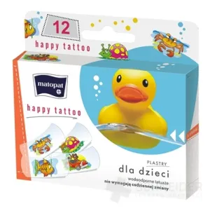 Matopat Happy Tattoo - Patch mit einem Tattoo