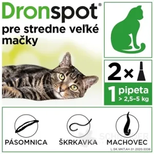 Dronspot 60 mg/15 mg Spot-on (2 Pipetten)