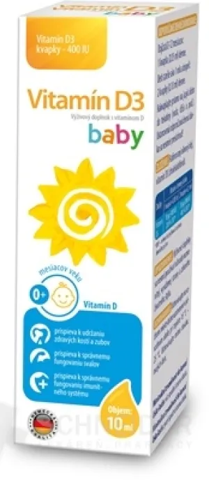 Vitamin D3 Babytropfen 400 IE - Sirowa