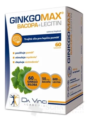 GINKGOMAX+BACOPA+LECITHIN - DA VINCI
