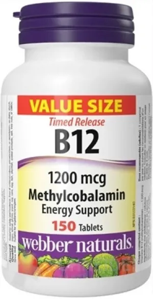 Webber Naturals Vitamin B12 1200 µg