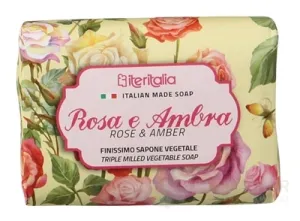 Iteritalia Pflanzenseife Rose und Amber
