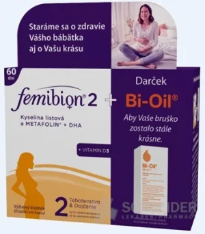 Femibion ​​​​2 Kys. Blatt und METAFOLIN+DHA+VIT.D3