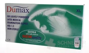 DUMAX HANDSCHUHE Latexuntersuchung