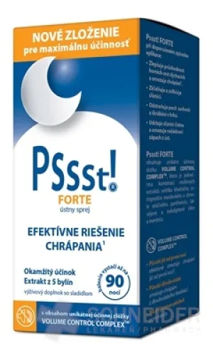 PSSST! FORTE Mundspray gegen Schnarchen