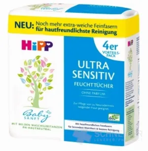 HiPP BabySANFT Reinigungsfeuchttücher