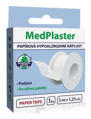 MedPlaster PAPIERKLEBEBAND – PAPIERFLECKEN