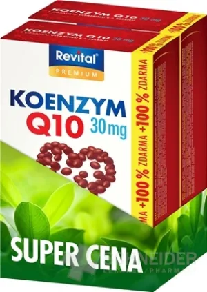 Revital COENZYM Q10 30 mg+VITAMIN E+SELEN