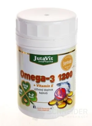 JutaVit Omega-3 1200 + Vitamin E