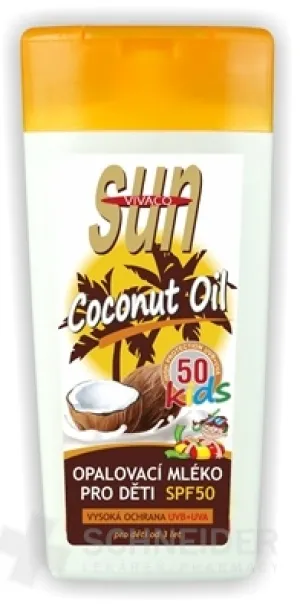 SUN KOKOSNUSSÖL Bräunungsmilch KIDS LSF 50