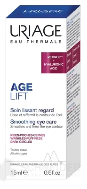 URIAGE AGE LIFT GLATTENDE AUGENCREME