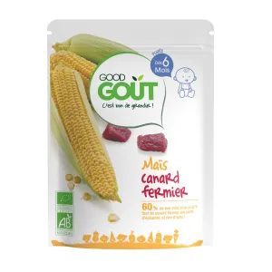 Guter Gicht-BIO-Mais mit Entenfleisch