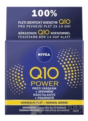 NIVEA Q10 POWER Straffende Nachtcreme