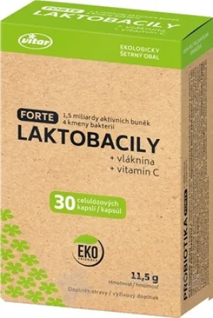 VITAR LACTOBACILLA FORTE + Ballaststoffe + Vitamin C