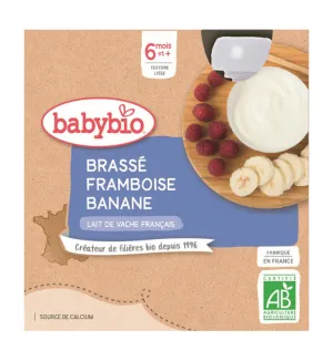 BabyBIO Brass Malina Bananen