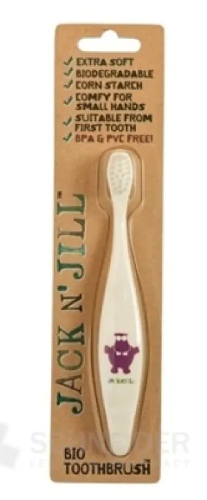 JACK N'JILL BIO Kinderzahnbürste HROŠÍK