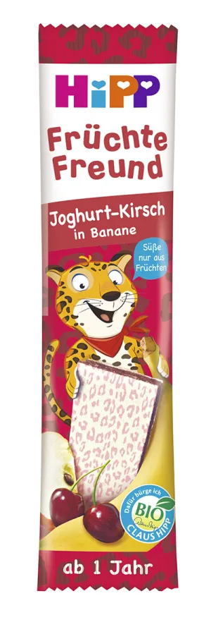 HiPP BIO Fruchtriegel Banane-Kirsch-Joghurt