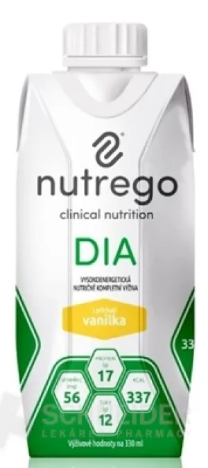 Nutrego DIA mit Vanillegeschmack