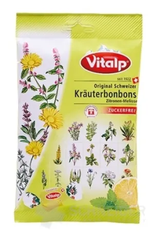 Vitalp Kräuterbonbons Zitrone + Honigtau