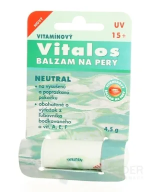 VITALOS Lippenbalsam neutral LSF 15