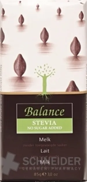AUSGEWÄHLTE MILCHSCHOKOLADE MIT STEVIA-SÜßSTOFF