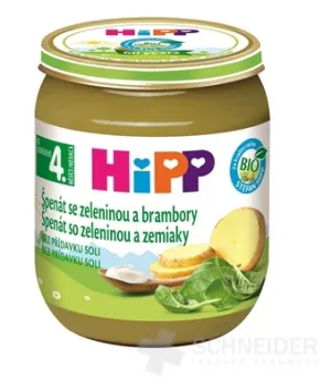 HiPP Beilage BIO Spinat mit Gemüse und Kartoffeln
