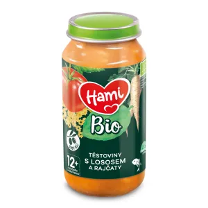 Hami-Beilage BIO Pasta mit Lachs und Tomaten