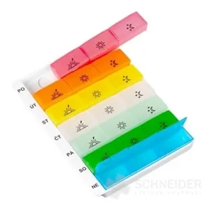 Medikamentenspender Typ 09 wöchentlich