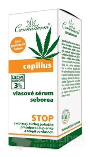 Cannaderm-Haare - Vlasové-Serum-Seborrhoe