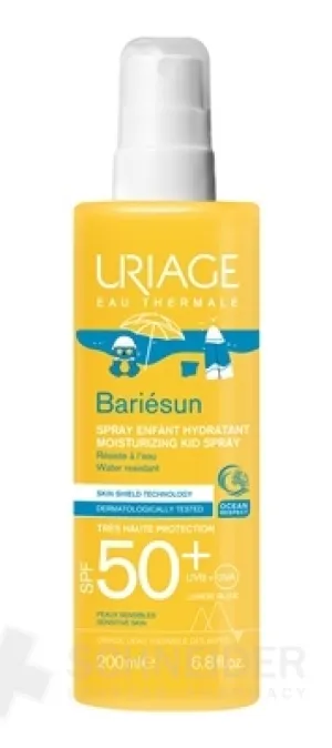 URIAGE Bariesun FEUCHTIGKEITSSPRAY FÜR KINDER SPF50+