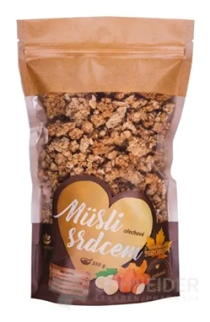 topnatur Müsli Herz Nüsse mit Ahornsirup