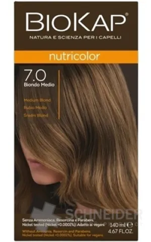 BIOKAP nutricolor Haarfarbe 7.0