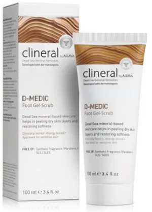 Clineral D-MEDIC Gel-Peeling für Füße 100 ml