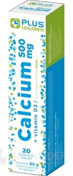 PLUS APOTHEKE Calcium 500 mg + Vitamin D3