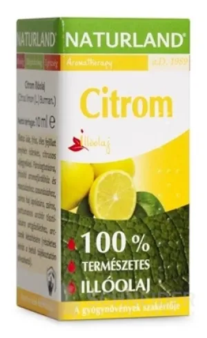 NATURLAND 100 % ÄTHERISCHES ZITRONENÖL