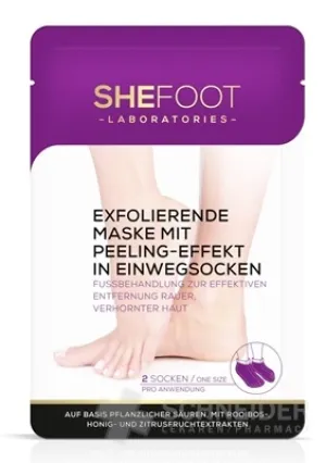 SheFoot Peeling-Socken mit Peeling-Effekt
