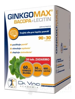 GINKGOMAX+BACOPA+LECITHIN - DA VINCI