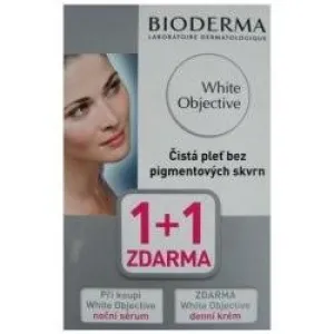 Bioderma White Objective glättendes Nachtserum + Tagescreme zum kostenlosen Aufhellen von Pigmentflecken