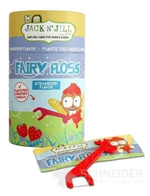 JACK N'JILL Zahnseide für Kinder FAIRY FLOSS