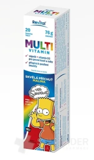 Revital MULTIVITAMÍN Die Simpsons