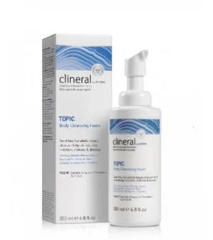 Clineral TOPIC Reinigender Körperschaum 200 ml