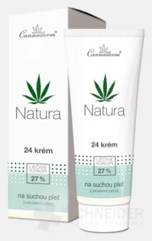 Cannaderm NATURA ganztägige 24-Creme