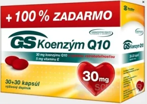 GS Coenzym Q10 30 mg, cps. 30+30