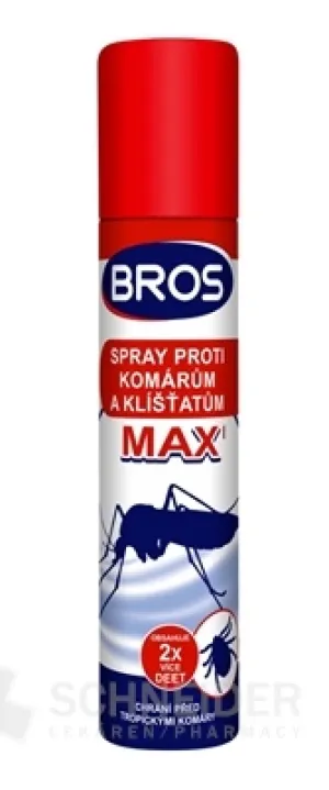 BROS Spray gegen Mücken und Zecken MAX