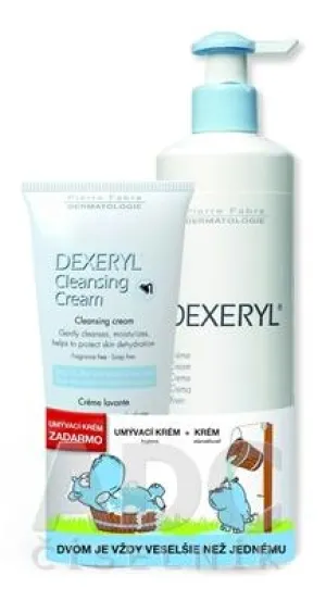 Dexeryl-Creme 500 g + Waschcreme 200 ml