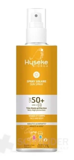 Hyseke BIORGA Spray zum Bräunen SPF50+