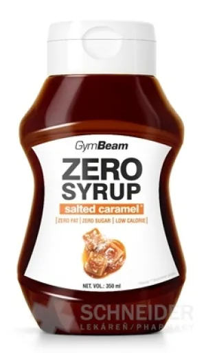 GymBeam ZERO SYRUP gesalzenes Karamell