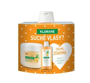 Klorane Mango-Maske 150 ml + Mango-Shampoo 100 ml