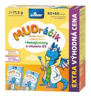 VITAR MUDráčik Multivitamin mit Sanddorn