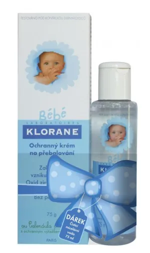 Klorane BeBe Creme de Change + Mizellenwasser